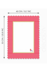 Decorative Edge Bird Design Laser Cut Oven Cover